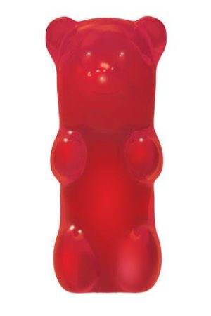 Rock Candy Gummy Bear Vibe Blister Red Bullet Vibrator