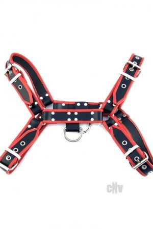 Rouge Over The Head Front Harness Medium Black/Red