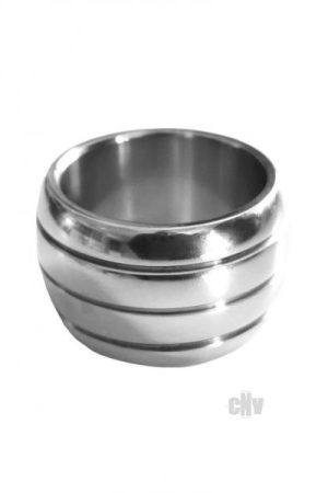Stainless Steel Round Cock Ring 45mm Slv