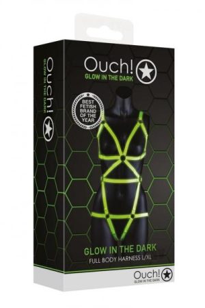 Ouch Full Body Harness L/xl Gitd