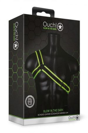 Ouch Gladiator Harness S/m Gitd