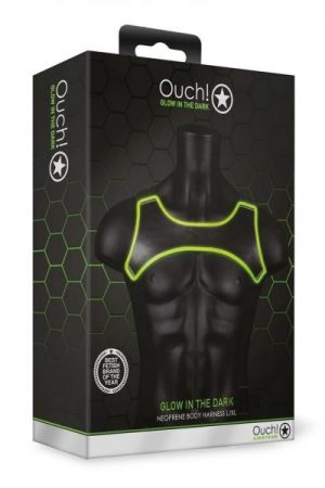 Ouch Neoprene Harness L/xl Gitd