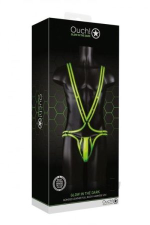 Ouch Full Body Harness S/m Gitd