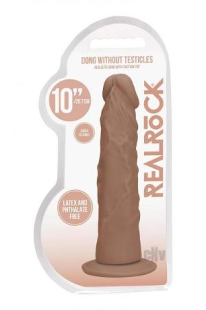 Realrock Dong Without Balls 10 Tan