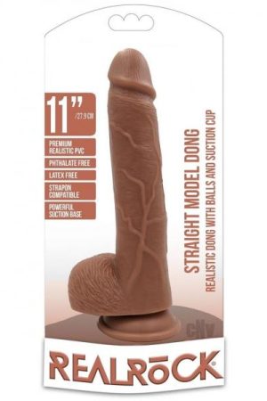 Realrock Straight W/balls 11 Tan