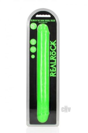 Realrock Dbl Dong Gitd 15 Green