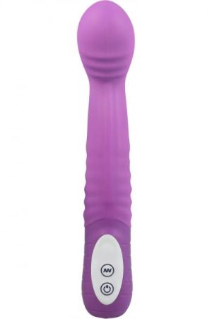 The Big O Silicone Vibrator Waterproof Lavender 8.5 Inch