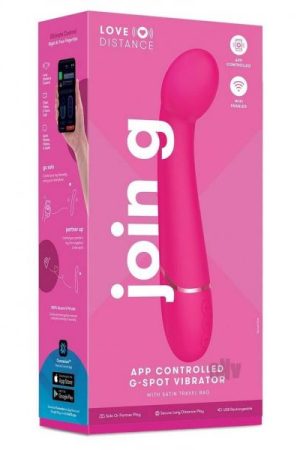Love Distance Join G Vibrator Pink