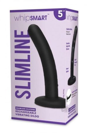 Whipsmart Recharge Slimline Dildo 5 Blk