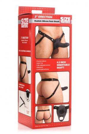Size Matter 2 Erection Real Sheath Blk