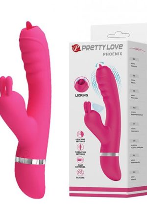 Pretty Love Phoenix Licking Rabbit - Pink
