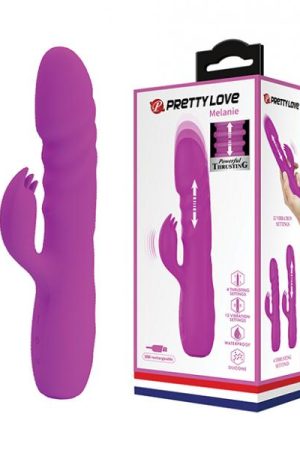 Pretty Love Melanie Thrusting Rabbit - Fuchsia