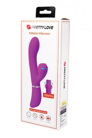 Pretty Love Side To Side Moving Rabbit - Fuchsia