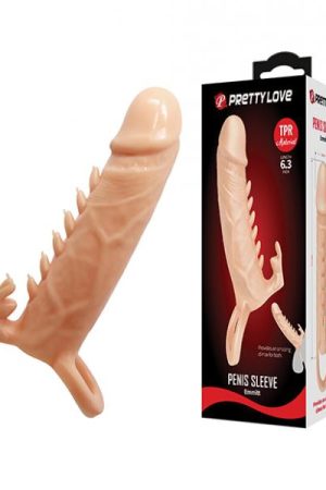 Pretty Love Emmitt 6.3" Penis Sleeve - Ivory