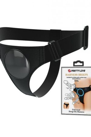 Pretty Love Universal Harness Brief - Black