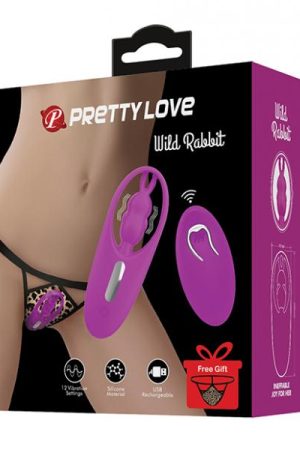 Pretty Love Wild Rabbit Panty Vibe W/free Panty - Fuchsia