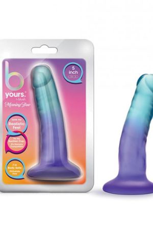 Blush B Yours 5" Morning Dew Dildo - Sapphire