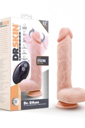 Blush Dr. Skin Dr Ethan 8.5" Gyrating Dildo - Beige