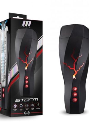 Blush M For Men Storm Suction Powered Stroker - Clear