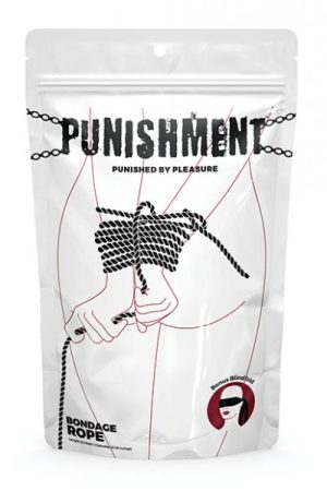Punishment Bondage Rope - Black