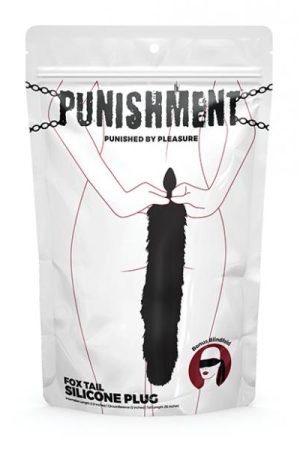 Punishment Fox Tail Plug - Black