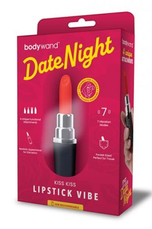 Xgen Bodywand Date Night Kiss Kiss Lipstick Vibe - Black/red