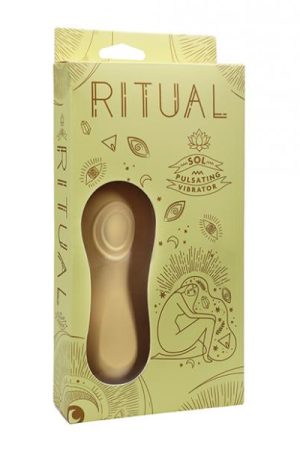 Ritual Sol Rechargeable Silicone Pulsating Vibe - Yellow