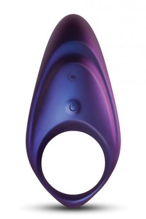 Hueman Neptune Vibrating Cock Ring - Purple