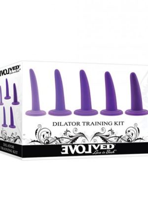 Evolved Silicone Dilator Training Kit - Purple