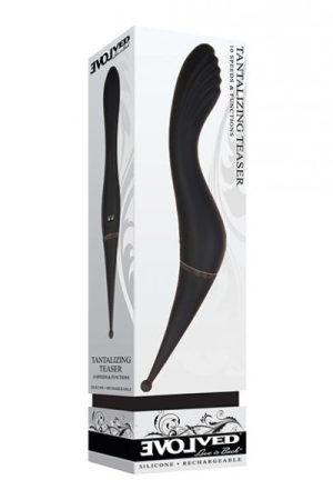 Evolved Tantalizing Teaser Dual End Vibrator - Black