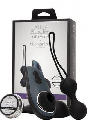 Fifty Shades Of Grey & Womanizer Desire Blooms Kit