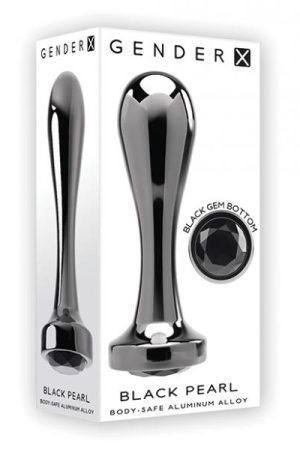Gender X Black Pearl Plug - Black