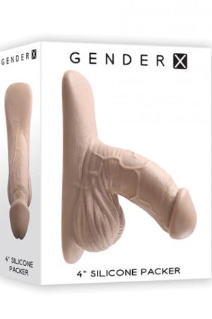 Gender X 4" Silicone Packer - Ivory