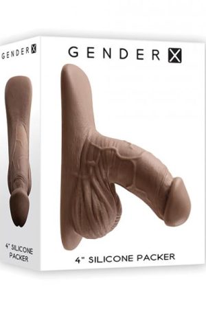 Gender X 4" Silicone Packer - Dark