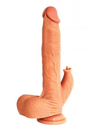 Justin 6.5" Silicone Thrusting Dildo Licker