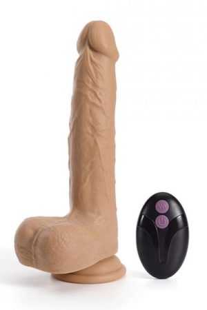 Idalis Wireless Thrusting Dildo - 3 Function Ivory