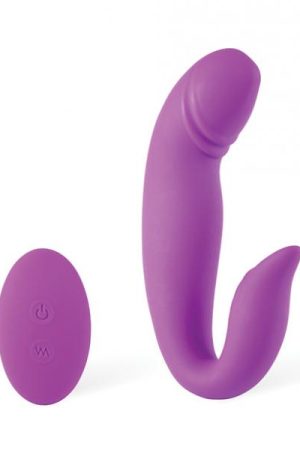 Dolphin Rolling G Spot Vibrator & Clit Stimulator - Purple