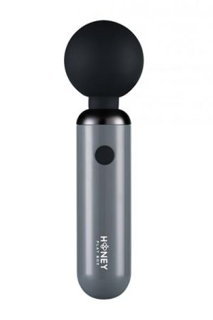 Pomi Wand Clit Tease Vibrating Wand - Grey