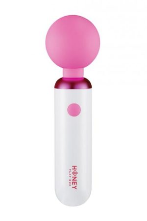Pomi Wand Clit Tease Vibrating Wand - White