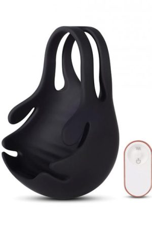 Smitten Vibrating Scrotum Cock Ring