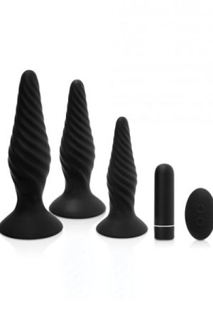 Idris Vibrating Anal Plug Set