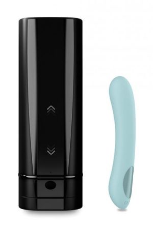 Kiiroo Onyx+ And Pearl2+ Couple Set - Turquoise