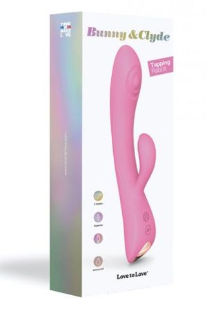 Love To Love Bunny & Clyde Tapping Rabbit - Pink Passion