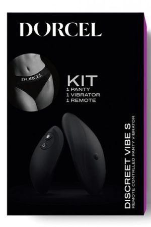 Dorcel Discreet Panty Vibe W/panty Medium - Black