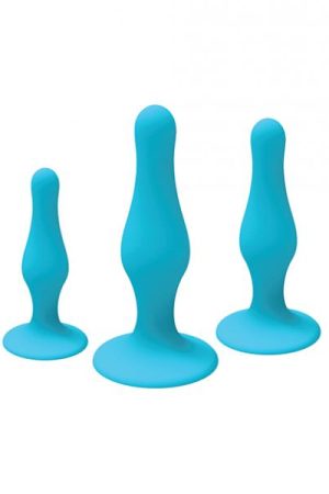 Nobu Rainbow Silicone Plug Set - Blue