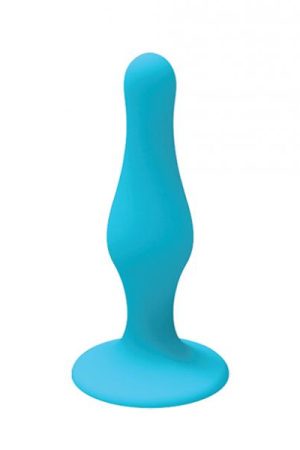 Nobu Rainbow Large Silicone Plug - Blue