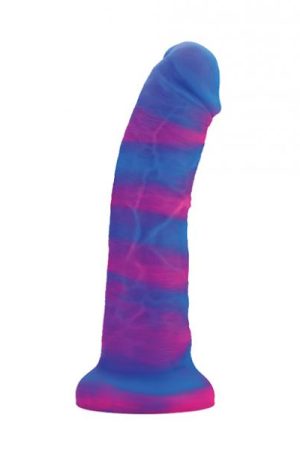 Nobu Rainbow 8" Dildo W/suction Cup - Cosmic