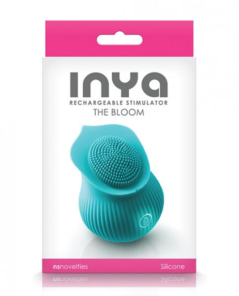 Inya The Bloom Rechargeable Tickle Vibe - Teal