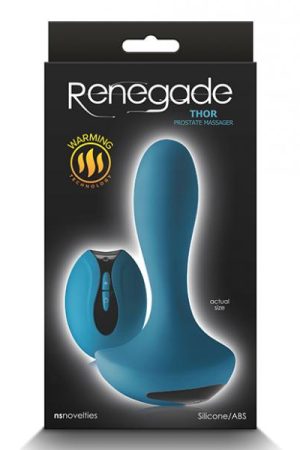 Renegade Thor Prostate Massager W/remote - Teal