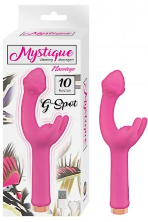 Mystique Vibrating G Spot Massager - Pink